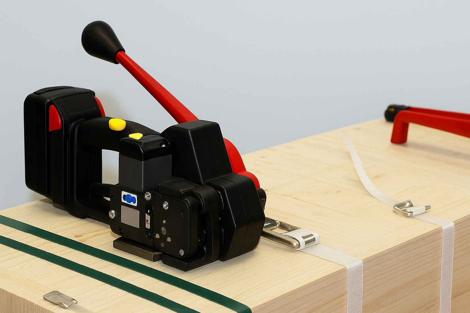 تسمهکش شارژی سبک و مقاوم مناسب برای بستهبندی کارتن و بستهها