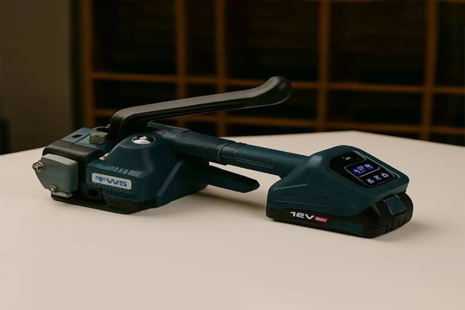 تسمهکش شارژی سبک و مقاوم مناسب برای بستهبندی کارتن و بستهها