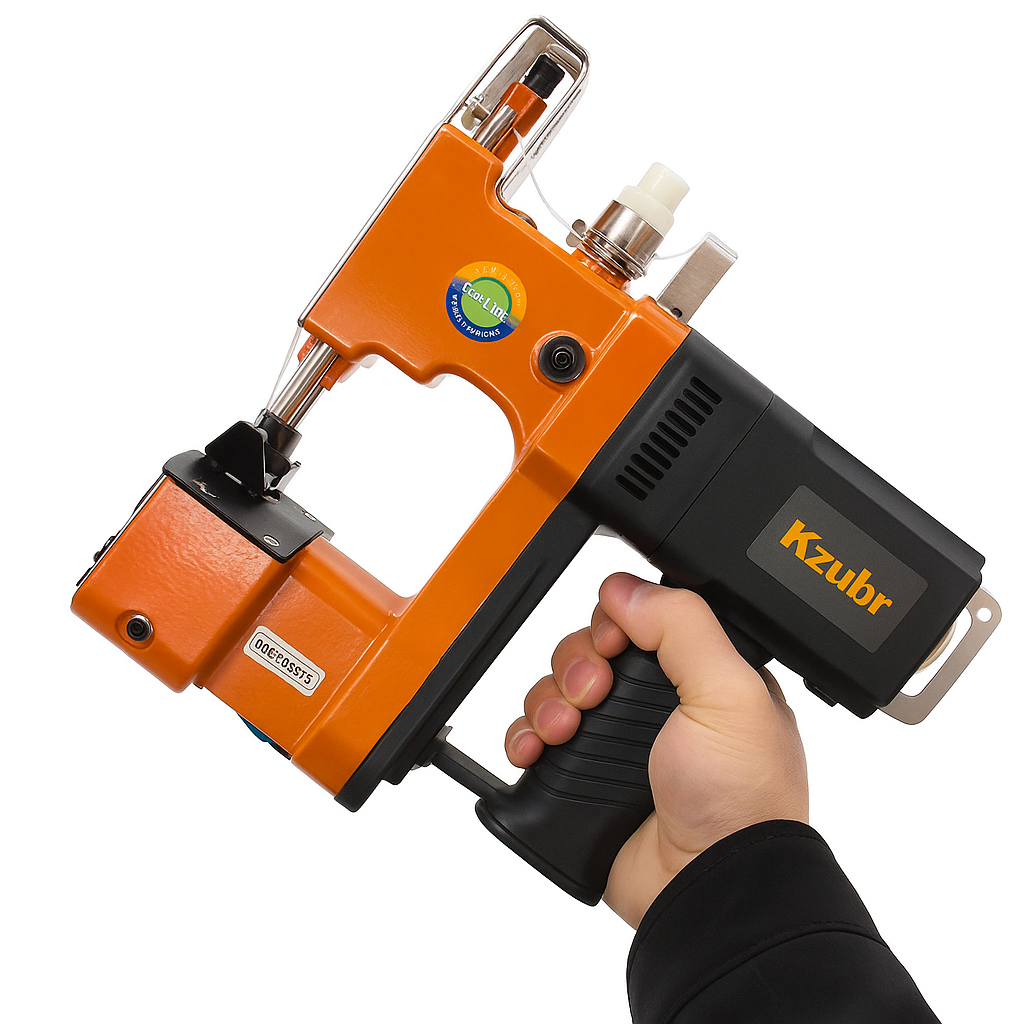 دستگاه سرکیسه‌دوز مینی قابل حمل مناسب دوخت انواع کیسه