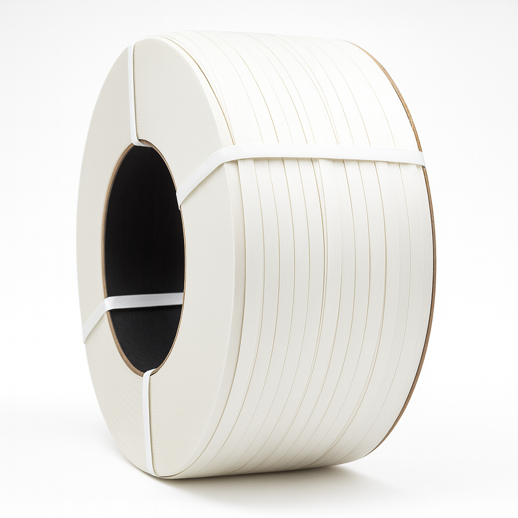 تسمه PP سایز ۸ میلی متر مخصوص دستگاه میزی نیمه اتومات