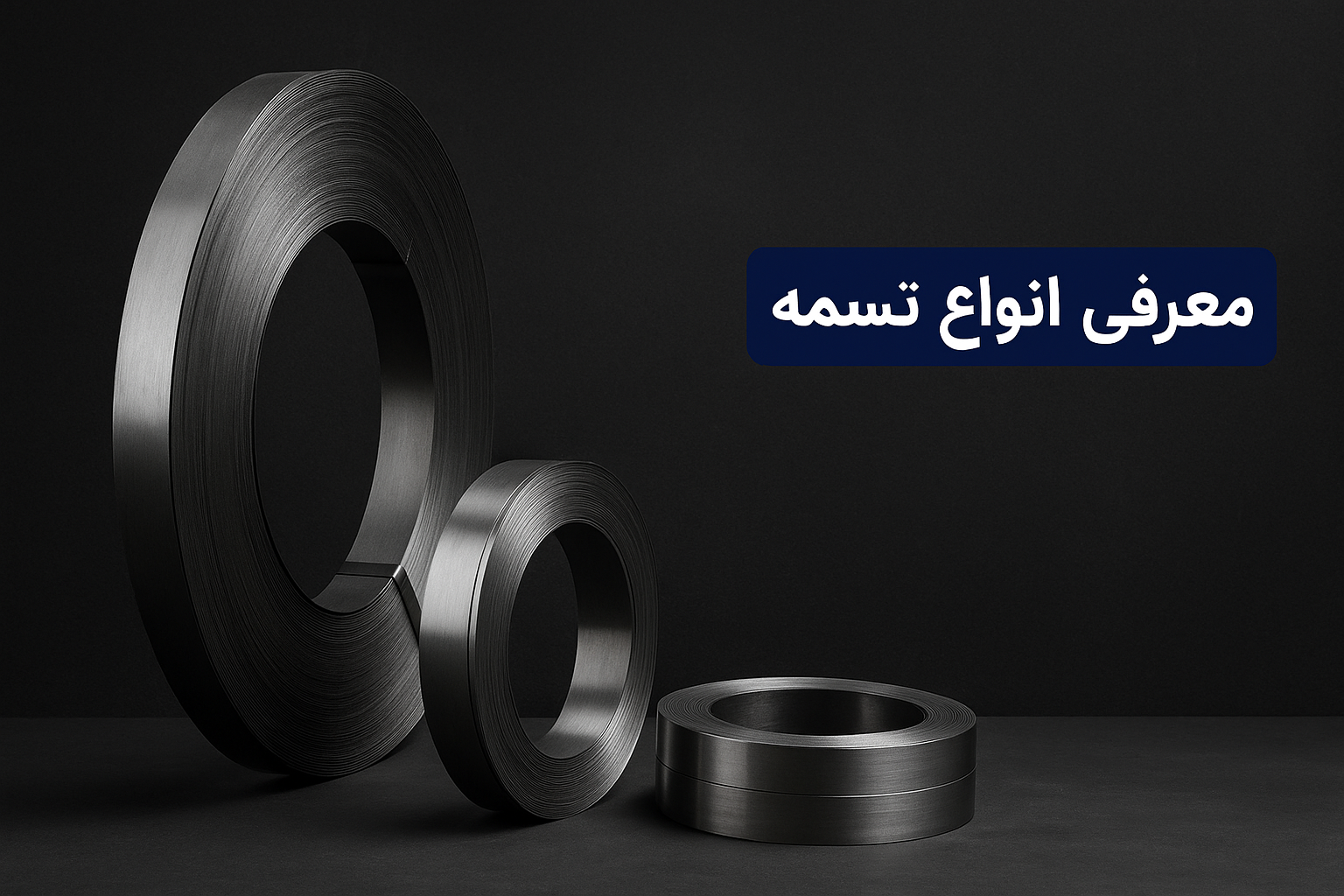 تسمه فولادی بسته بندی - انواع تسمه استیل و گالوانیزه