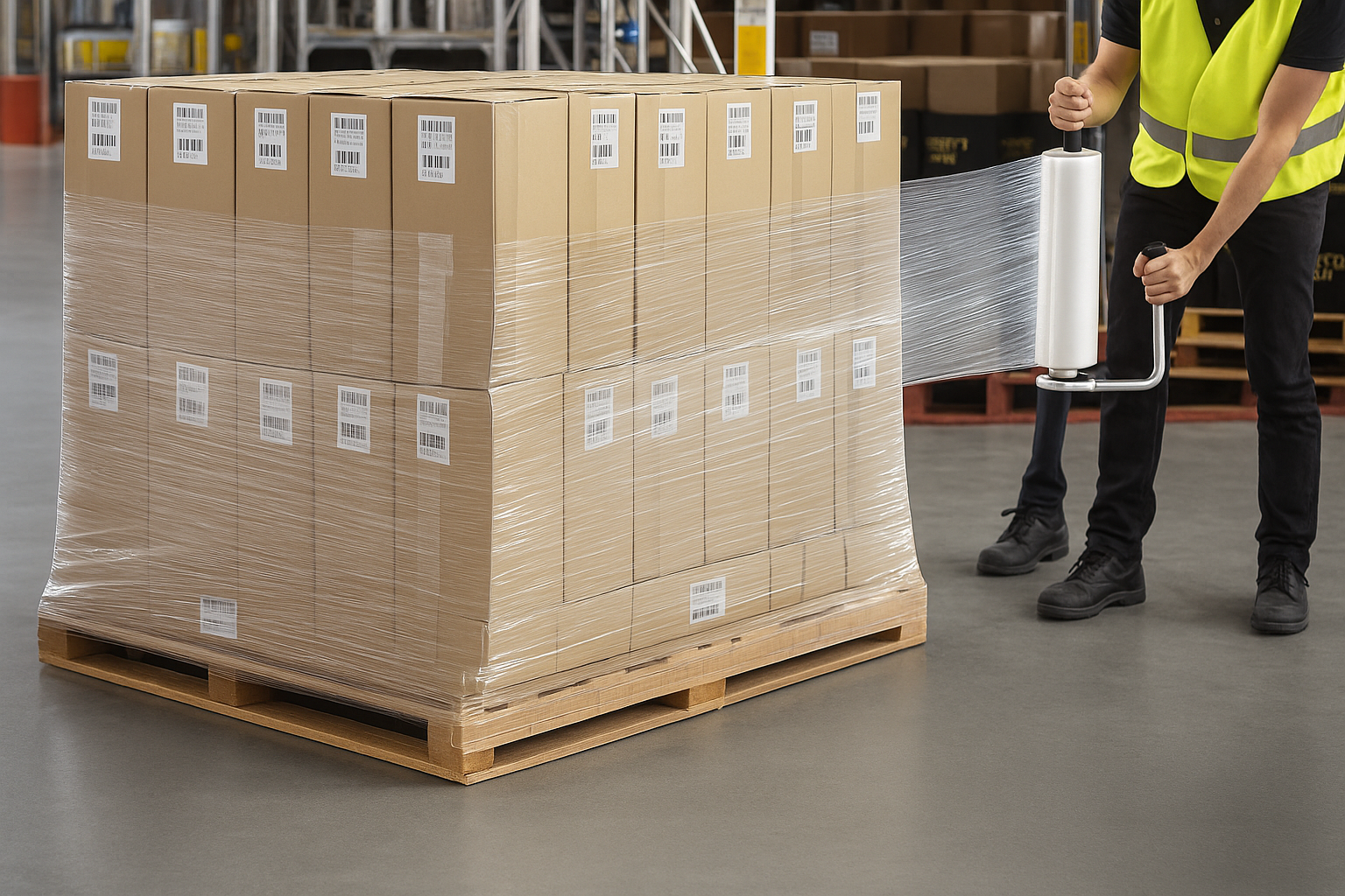 استرج صنعتی Industrial Stretch Film