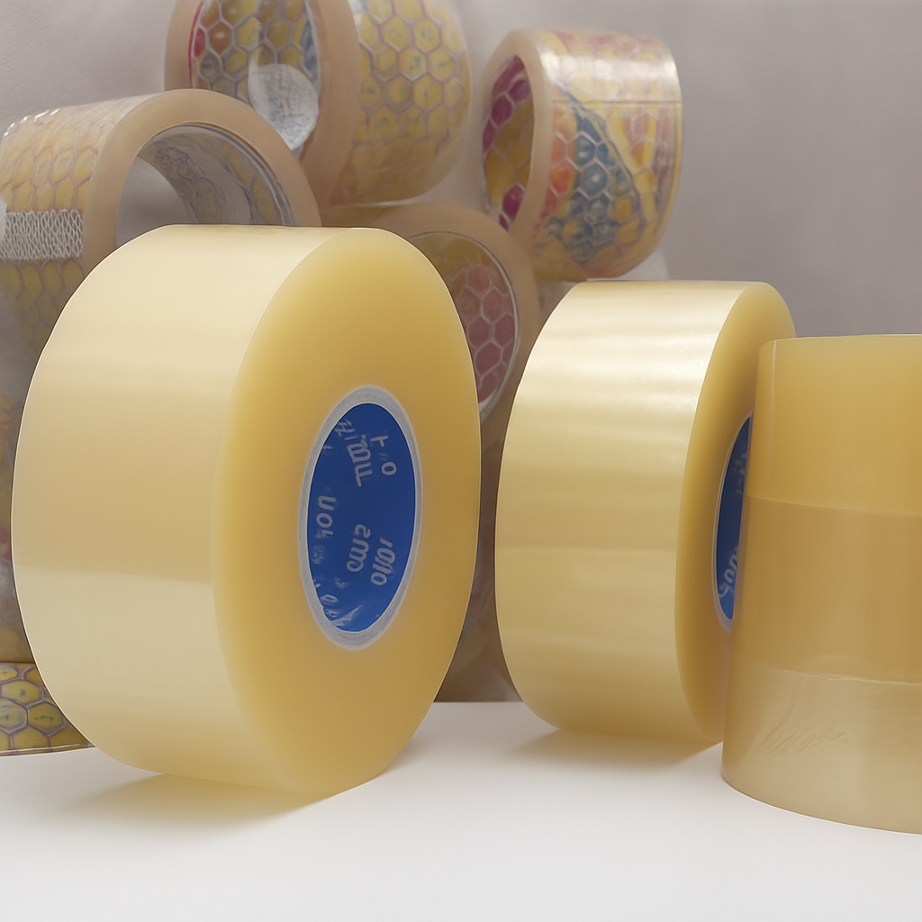 چسب کارتن کریستال شفاف بسته بندی