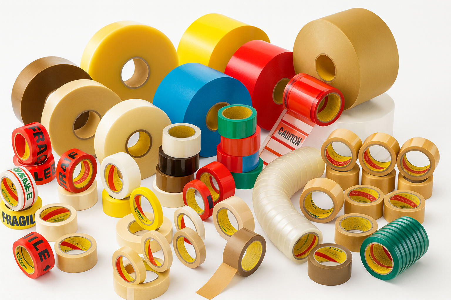 چسب های اداری و عمومی؛ چسب کاغذی، دوطرفه، نواری و برق