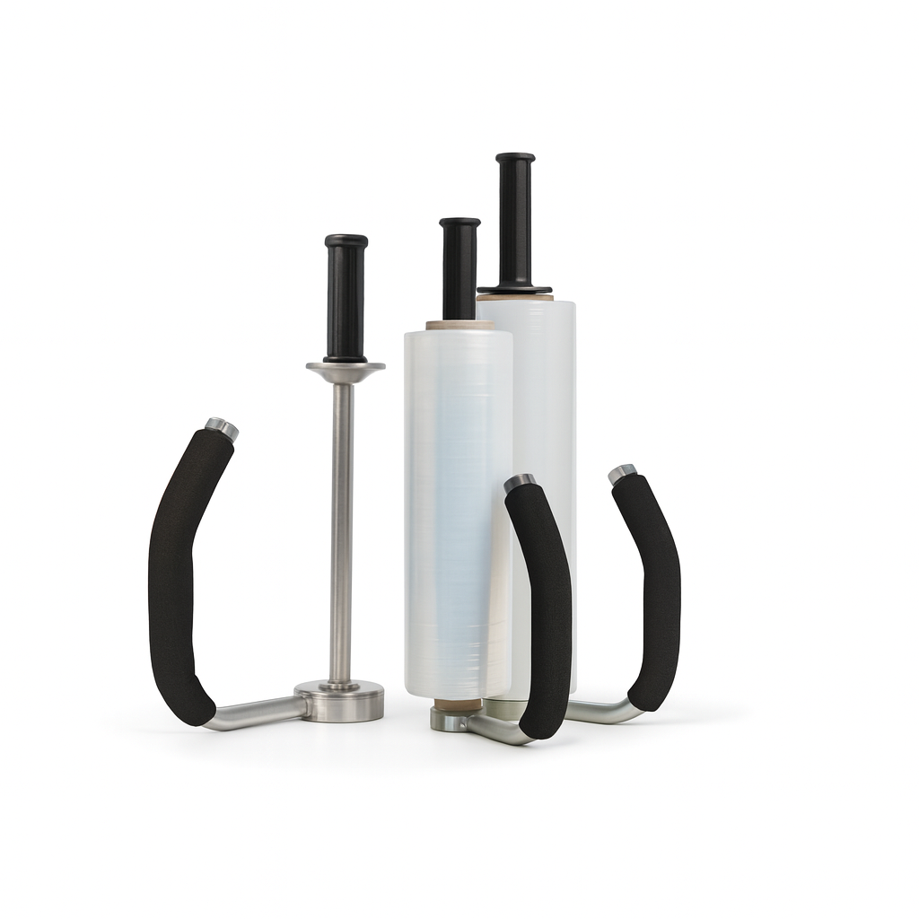 دستگاه استرج پیچ دستی Manual Stretch Wrapper