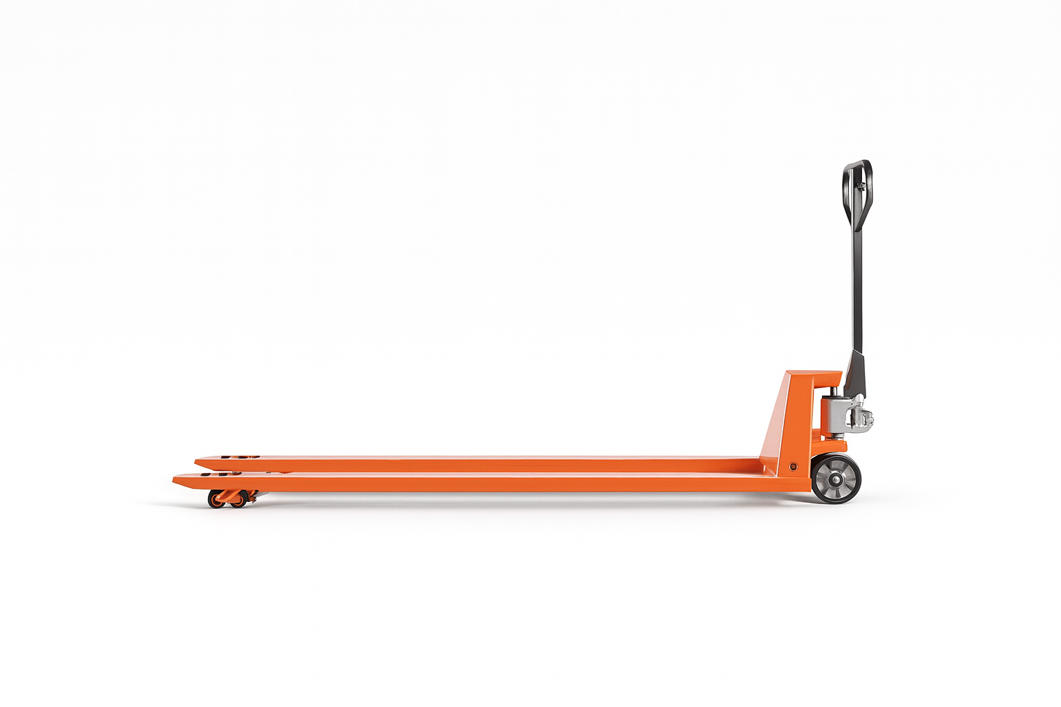جک پالت بلند شاخک بلند Long Fork Pallet Truck